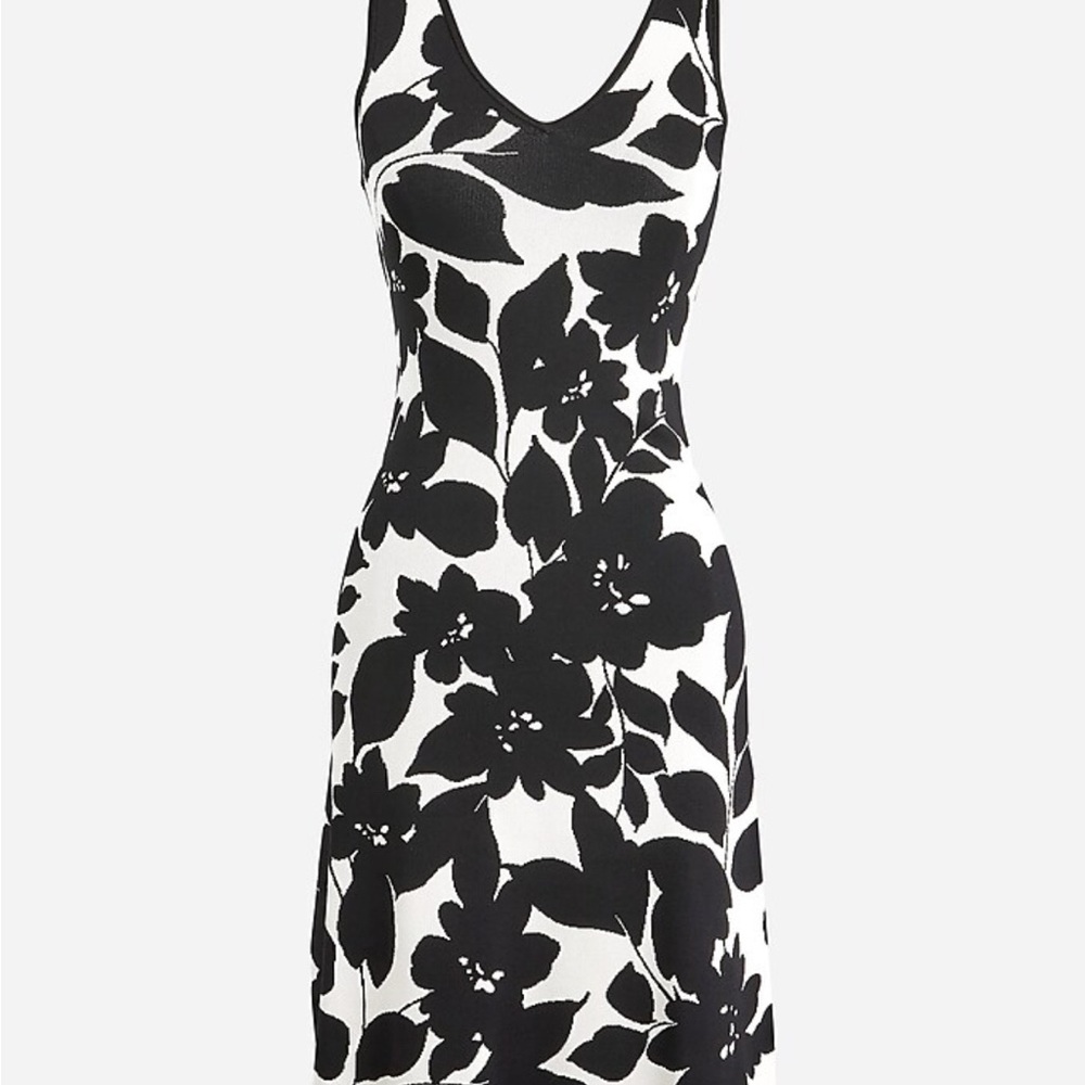 J. Crew Black Sheath Midi Dress V-Neck Sleeveless Cocktail